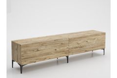 Vega TV-Meubel met Deuren, 200 cm, Pijnboom