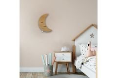 Moon Shape Children Lighting, Natural
