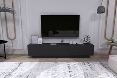 Dolce TV Unit, 180 cm, Grey