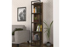 Exclusive Kelvin Bookcase, Walnut