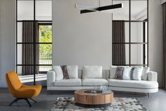 Monza Hoekbank Rechts, Wit