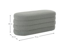 Relax Teddy Bank, Antraciet