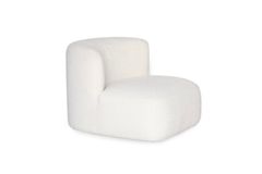 Milan Teddy Fauteuil, Wit