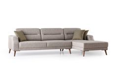 Anka Hoekbank Rechts, 300x170 cm, Lichtbruin