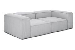 Frid 2-Zitsbank, Lichtgrijs