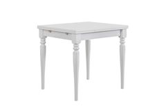 White Keukentafel, 80x70 cm