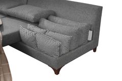 Masse Hoekbank Rechts, Grijs