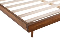 Luna Masis Houten Bedframe, 150x200 cm, Walnoot