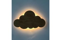 Cloud Shape Children Lighting, Natural