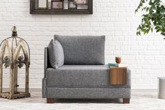 Fly Fauteuil, Rechts, Grijs