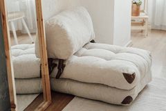 Junia Fold Opvouwbaar Vloerkussen, Creme