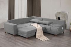 Masse Hoekbank Rechts, Grijs