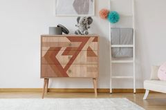 City Flow Chest of Drawers, Oak