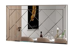 Mone Saga Decoratieve Baklava Patroon Halspiegel