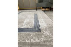 Meri̇nos Tapijt Escalate Collection Machine Tapijt 554, Grijs Blauw, 170X250