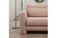 Lilly Hoekbank Rechts met Lont, Roze