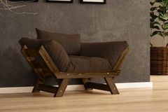 Woodesk Aller Fauteuil, Bruin