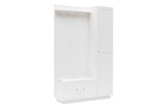 Henry Midi Coat Rack, White