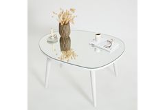 Neostil Gusto Witte Salontafel Met Spiegel