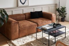 Frid Nubuck 2-Zitsbank, Bruin