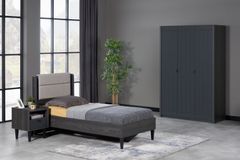 Franz Bedframe met Opbergdoos, 90x190 cm