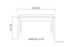 Oliver Keukentafel, Eik en Wit