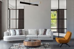 Monza Hoekbank Rechts, Wit