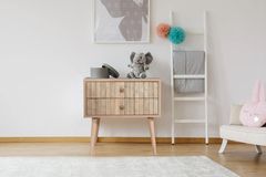 City Natural Bedside Table, Oak