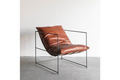 Sohomanje Franklin Echtleren Fauteuil, Bruin