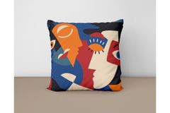 Picasso Stijl Kussensloopset, 4-delig