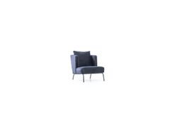 Stoere Fauteuil, Donkerblauw