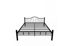 Capello King Size Bed, 150 x 200 cm, White