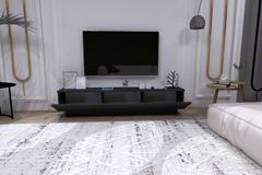 Dolce TV Unit, 180 cm, Grey