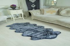 Else Kunstbont, 70x300 cm, Blauw