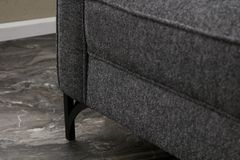 Berlin Hoekbank Rechts, Antraciet&Zwart