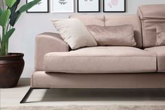 Fri̇do Hoekbank Rechts, Beige