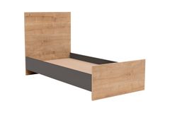 Panna Bedframe, 90x190 cm, Antraciet