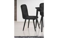 Etro Stoel, Antraciet & Zwart