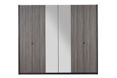 Zeta Kledingkast met 6 Deuren