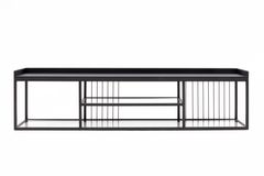 Lola Tv-Meubel, Zwart, 180 Cm