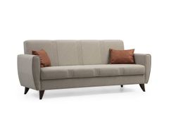 Zaden 3-Zitsbank, Beige