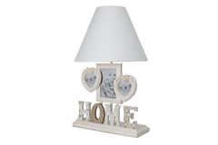 Misto Home Framed Table Lamp, White