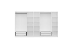 Medway Kledingkast met 7 Deuren en 4 Lades, Wit