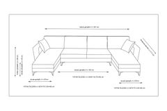 Kristal Hoekbank, Beige