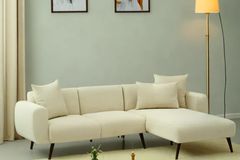 Side Hoekbank, Creme