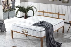 Bedcraft Pascha Exclusieve Volledige Orthapedische Veer Tweepersoonsmatras Met Ritspad, 180X200