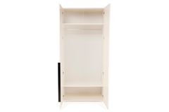 Luke 2 Door Wardrobe, White