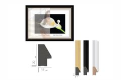 The Mountain Art Print with Frame, Triptych