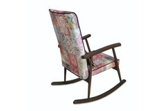 Asedia Trend Authentieke Schommelstoel, Walnoot