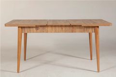 Vina 4-6 Seat Extendable Dining Table, Pine